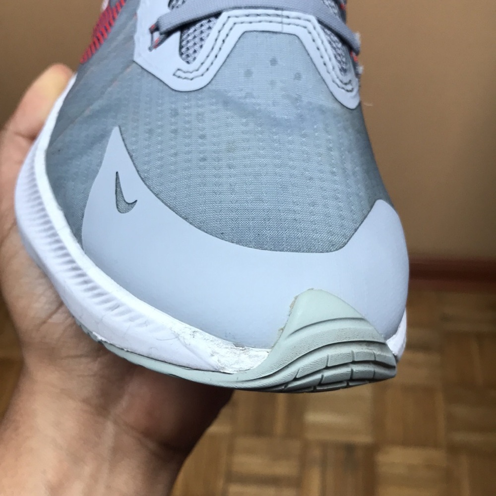 Nike Winflo 8 “Wolf Grey Bright Crimson” - Picture 13 of 15